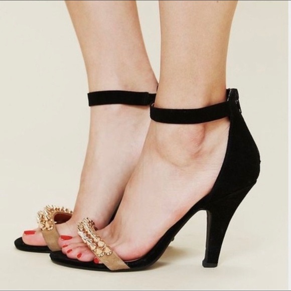 Jeffrey Campbell for Free People Burke City Heels - Picture 1 of 8